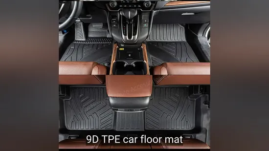 Tappetini per auto impermeabili 3D/5D TPE, tappetini per bagagliaio
