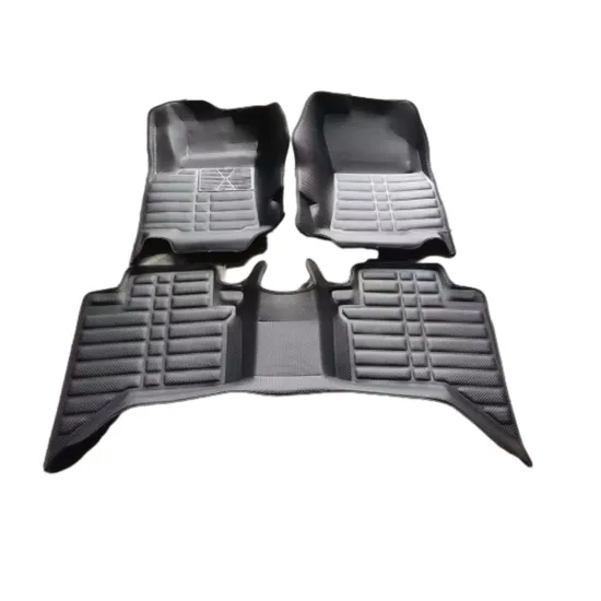 Tappetini per auto in pelle EVA PVC impermeabili di lusso all'ingrosso per tutte le stagioni, Rhd, personalizzati con logo 3D, 5D, 7D