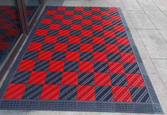 Tappetini per tappeti in EVA PP antipolvere per ingresso interno ed esterno per piastrelle per porte esterne con ingresso interbloccato