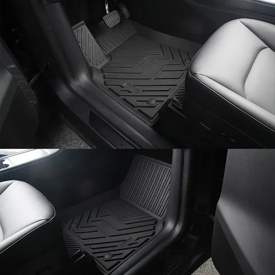 Tappetini per auto in TPE, impermeabili, per tutte le stagioni, con motivo nano 3D, per bagagliaio